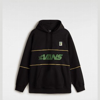 Vans STAR V PULLOVER HOODIE, MAN, BLACK, SIZE: L