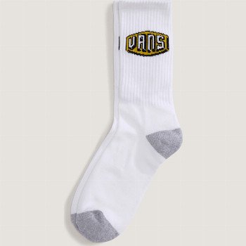 Vans STOWERS CREW SOCKS (1 PAIR), MAN, WHITE, SIZE: L