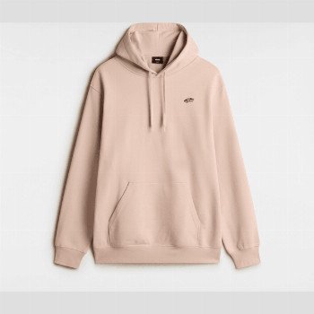 Vans STYLE 76 II PULLOVER HOODIE, MAN, PINK, SIZE: L