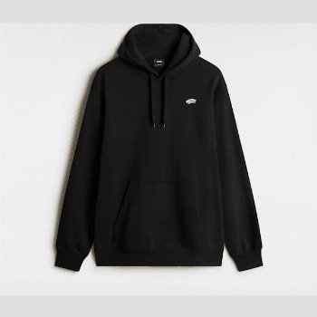 Vans STYLE 76 PULLOVER HOODIE, MAN, BLACK, SIZE: M