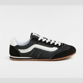 Vans SUPER LOWPRO SHOES, MAN, BLACK, SIZE: 7