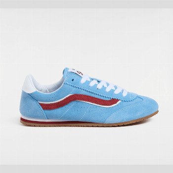 Vans SUPER LOWPRO SHOES, MAN, BLUE, SIZE: 5