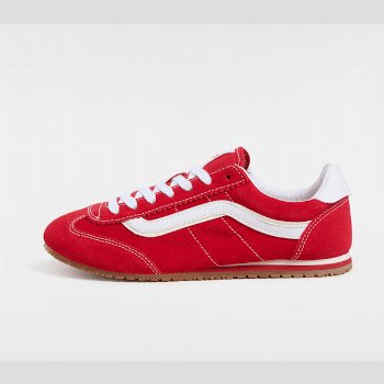 Vans SUPER LOWPRO SHOES, MAN, RED, SIZE: 7.5