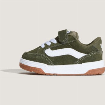 Vans TODDLER HYLANE SHOES (1-4 YEARS), GREEN, SIZE: 9
