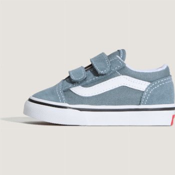 Vans TODDLER SK8-MID SHOES (1-4 YEARS), GREY, SIZE: 1.5