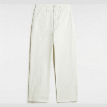 Vans UNION CARPENTER TROUSERS, WOMAN, WHITE, SIZE: 32