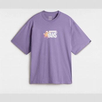 Vans VSUPER T-SHIRT, MAN, PURPLE, SIZE: M