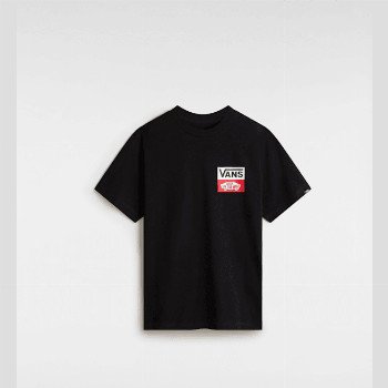 Vans YOUTH OG LOGO T-SHIRT (8-14 YEARS), BLACK, SIZE: L
