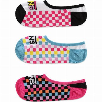 VansZOO CHECK CANOODLES (3 PAIRS) (MULTI) WOMEN MULTICOLOUR