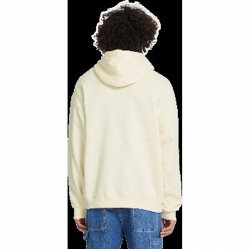Volcom BOB MOLLEMA PULLLOVER HOODIE IN LIGHT BEIGE