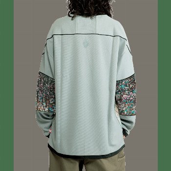 Volcom BRYAN IGUCHI SWEATSHIRT IN CYPRESS GREEN