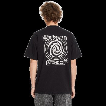Volcom DEEP TRANCE T-SHIRT IN BLACK