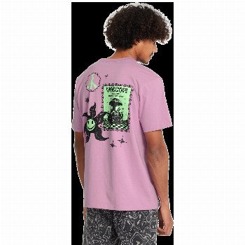 Volcom FILIP RYGALSKI 2 T-SHIRT IN STEEL PURPLE