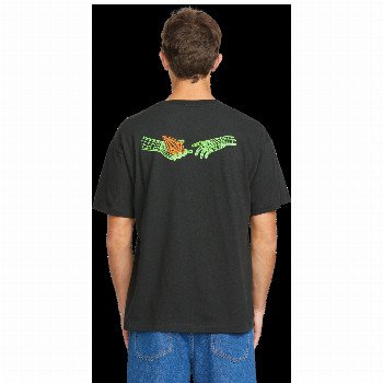 Volcom FORCEFIELD T-SHIRT IN STEALTH