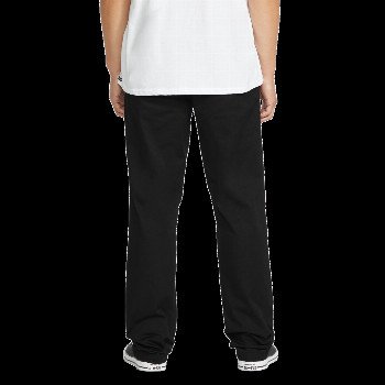 Volcom FRICKIN MODERN STRETCH TROUSERS IN BLACK