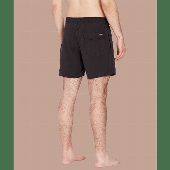 Volcom LIDO SOLID SWIMSHORTS IN BLACK