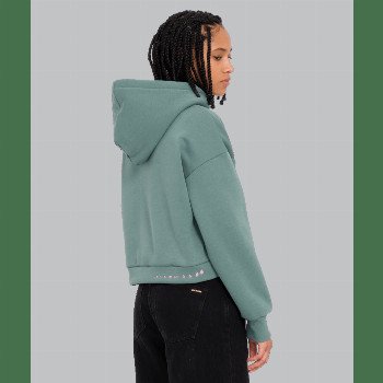 Volcom LONGO HOODIE IN SEA GREEN