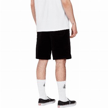 Volcom OUTER SPACED WALKSHORTS IN BLACK COMBO