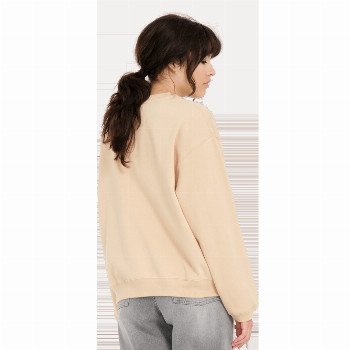 Volcom PLAY THE SWEATSHIRT IN KHAKI