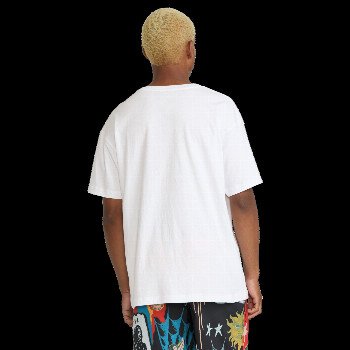 Volcom SETH CONBOY WEB T-SHIRT IN WHITE