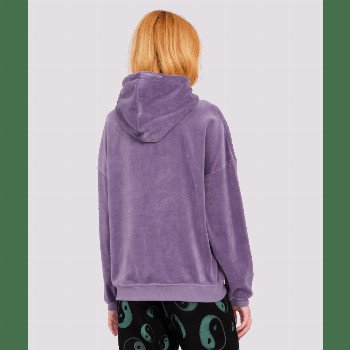 Volcom STONE HEART UP HOODIE IN VINTAGE VIOLET