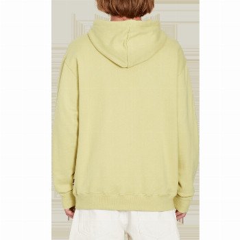 Volcom TERRY STONED HOODIE IN LENTIL GREEN