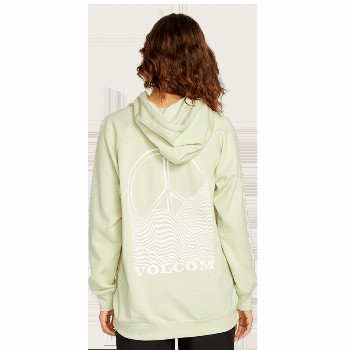 Volcom TRULY STOKED HOODIE IN SAGE
