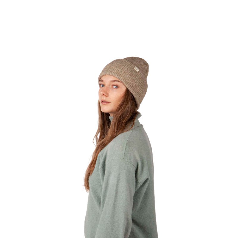 Kylar Beanie in Taupe