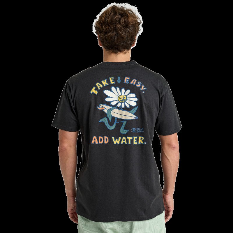 Add Water T-Shirt in Washed Black