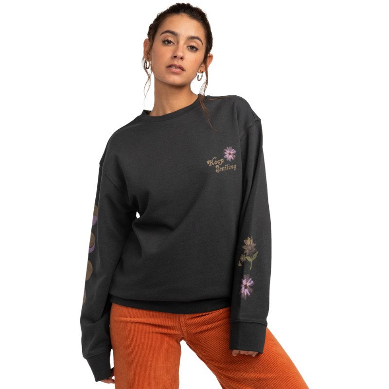 Billabong After Surf Sweatshirt - Off Black