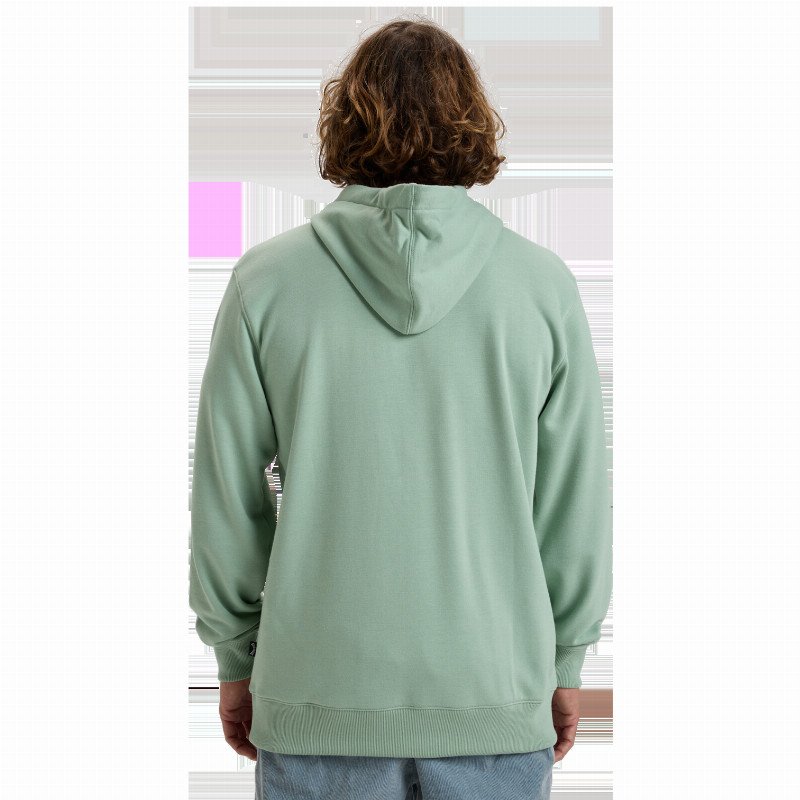 ARCH PULLOVER HOODIE IN SEAFOAM