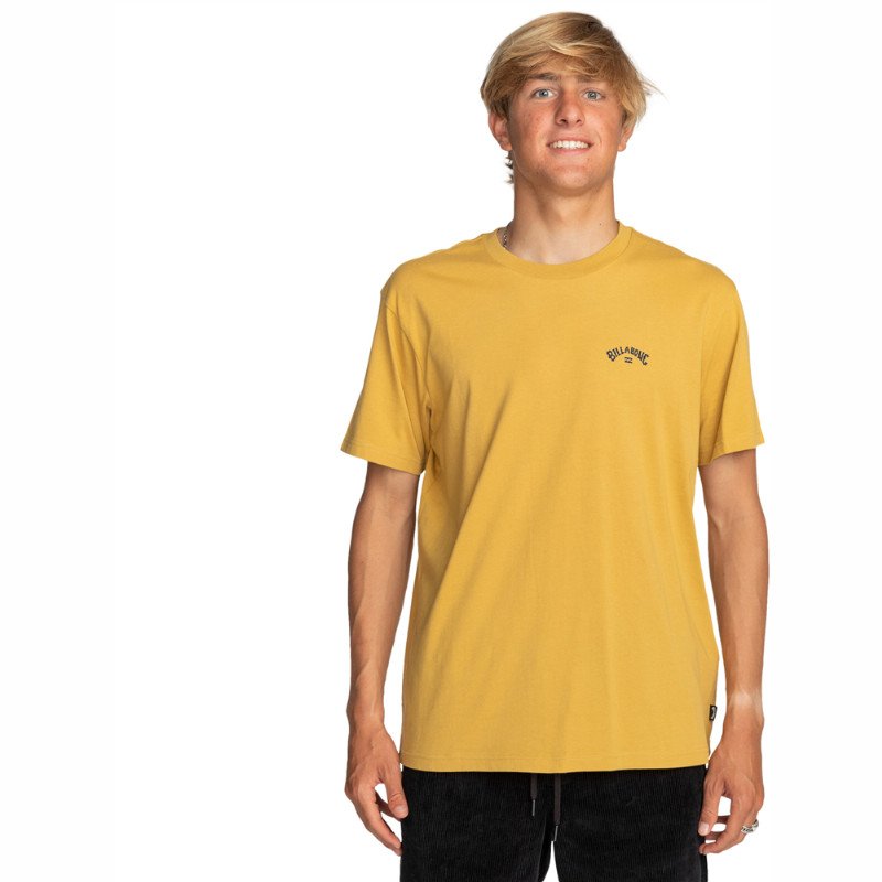 Billabong Arch Wave T-Shirt - Gold