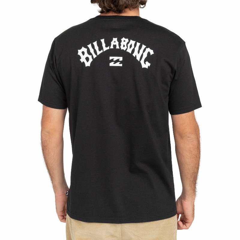 Arch Wave T-Shirt in Black