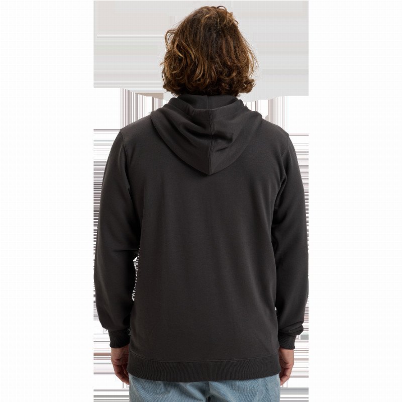 Arch Zip Hoodie in Raven