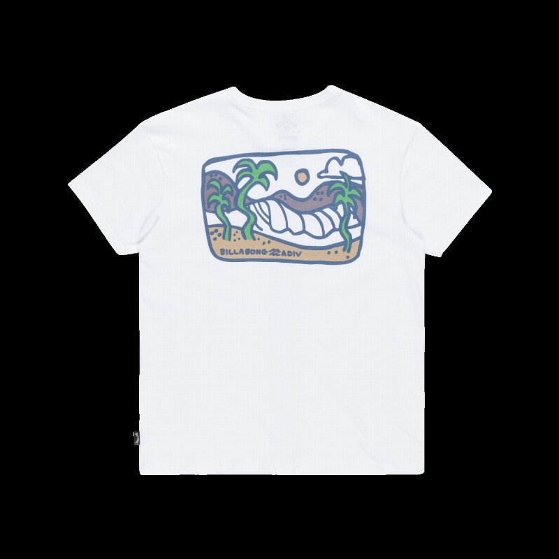 Boys Adventure Division Shine T-Shirt in White