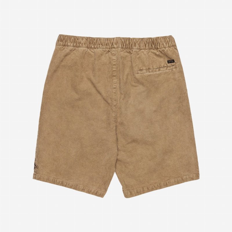 Boys Larry Cord Walkshorts in Gravel