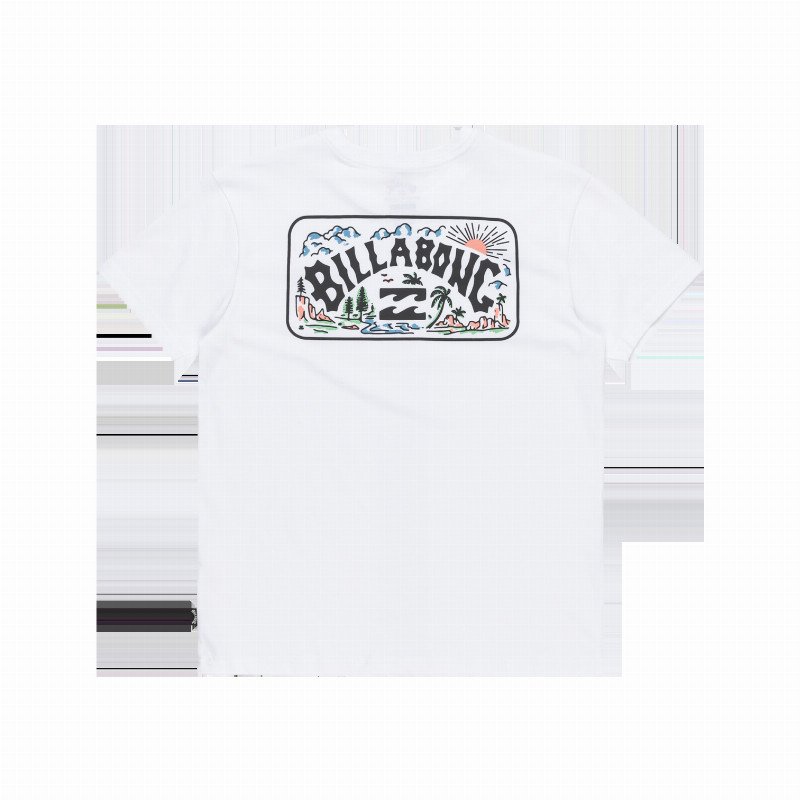 Boys Scenic Arch T-Shirt in White