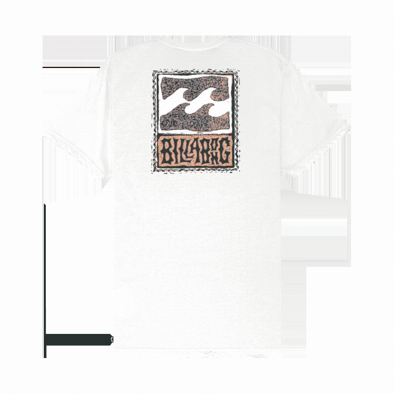 Boys Stamp T-Shirt in White