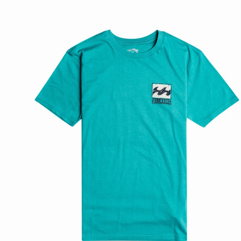 Billabong Boys Stamp T-Shirt - Sea Green