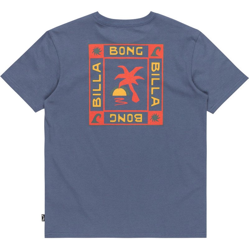 Boys Window T-Shirt in Slate Blue