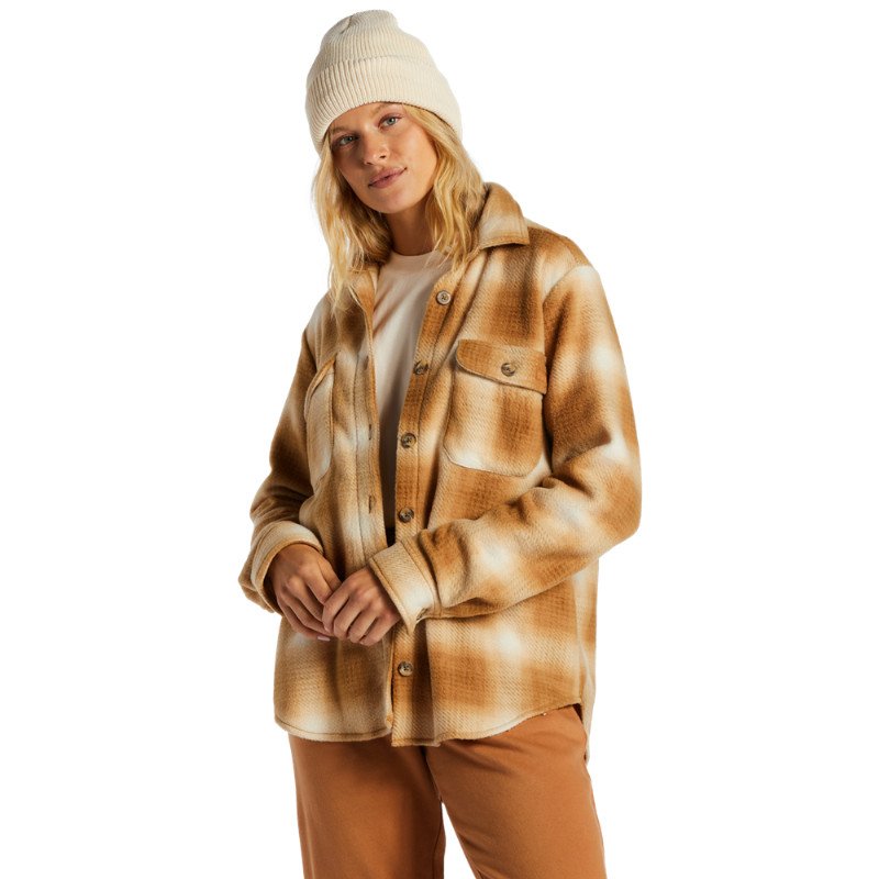 FORGE FLEECE JACKET - CARAMEL