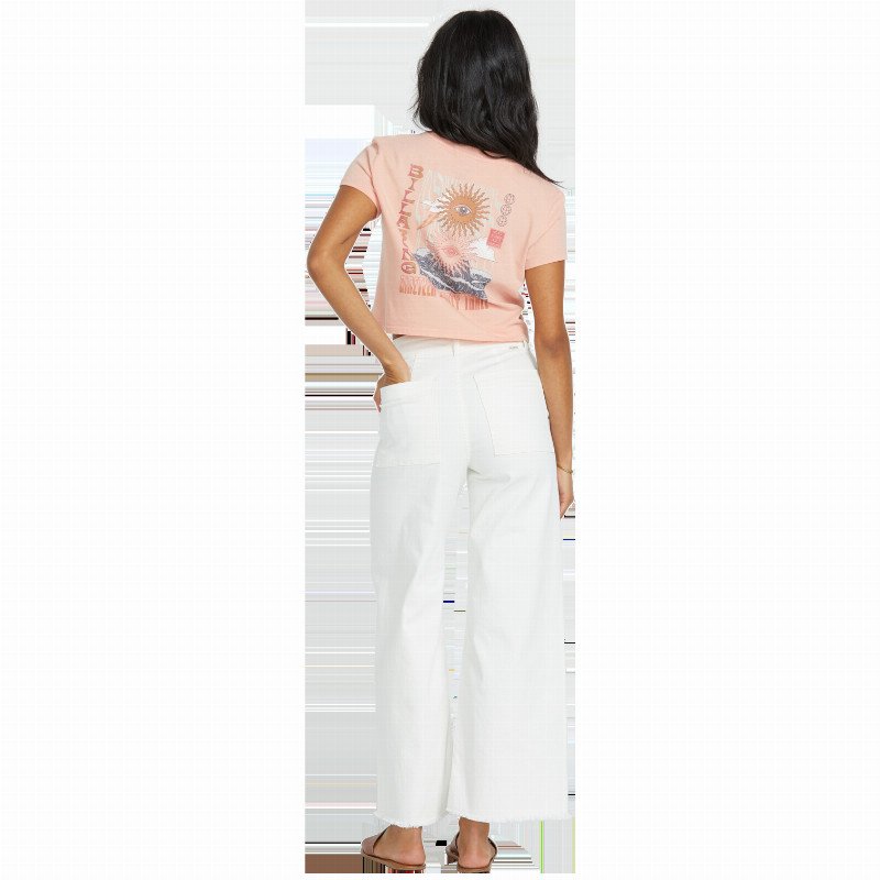Free Fall Twill Trousers in Salt Crystal 1