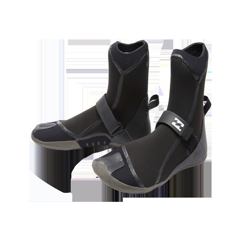FURNACE 5MM HIDDEN SPLIT TOE BOOT IN BLACK
