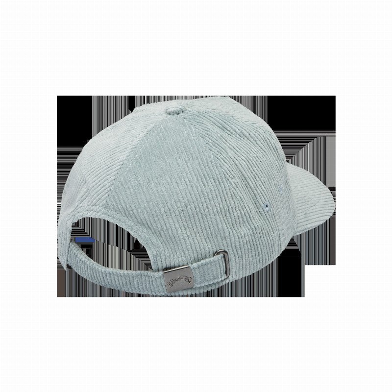 Heritage Strapback Cap in Washed Blue