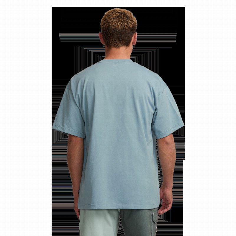 I Surf Better In My Dreams T-Shirt in Washed Blue