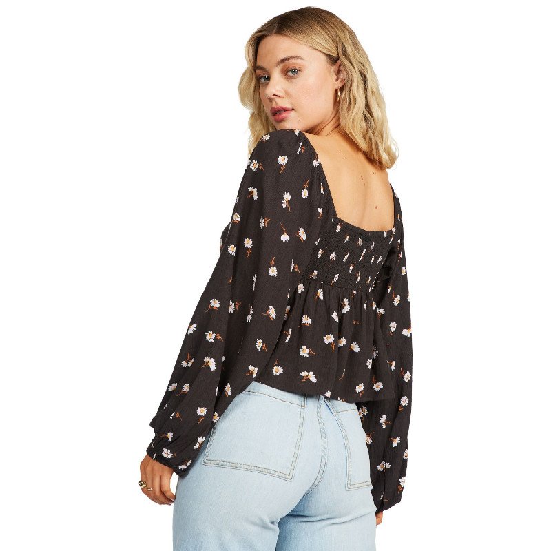 Love You More Top in Off Black