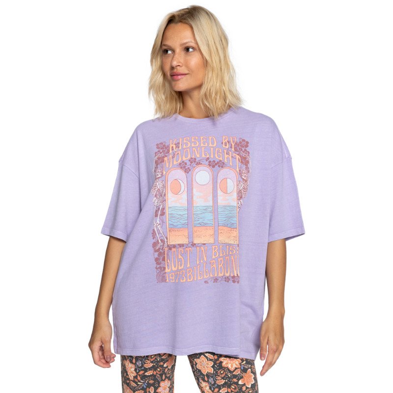 Billabong Moonlight Kiss T-Shirt - Lilac Breeze