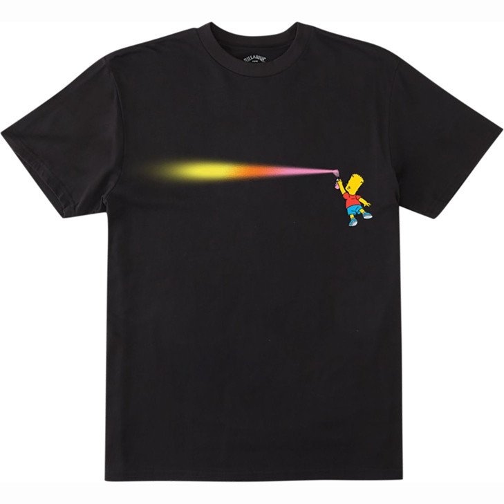 SIMPSONS EL BARTO T-SHIRT - BLACK