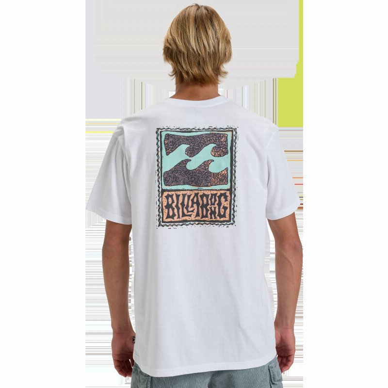 Stamp T-Shirt in White