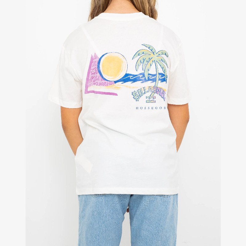 Summer Madness Cornwall T-Shirt in Salt Crystal
